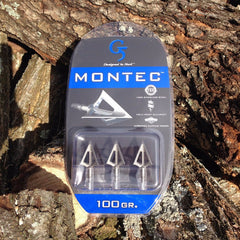 Montec G5 Broadheads - 100gr 3 pack